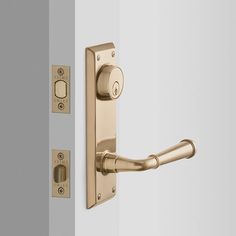 an image of a door handle and knob