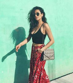 Shay Mitchell Style, Looks Hippie, Casual Maxi Skirt, Skirt Ideas, Skirt Diy, Ethno Style, Mode Hippie, Estilo Hippie, Fashion Closet