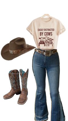 Cowgirl Style Outfits, Country Clothes, Looks Country