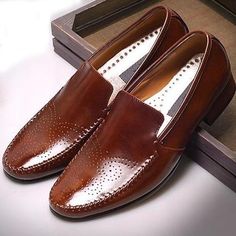 Loafers Brown, Leather Formal Shoes, Brown Leather Loafers, Loafer Slippers, Driving Loafers, Leather Boot Shoes, Mens Dress, Best Sneakers