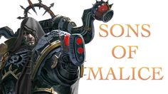 an image of a man in armor with the words sons of malce