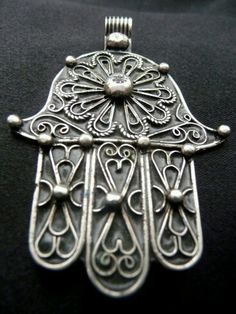 Khamsa Middle Eastern Culture, Hand Symbols, Turkish Eye, Jewelry For Sale