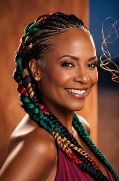 default a vibrant professionallylit portrait of a 40 woman sho 6 03cc7597 3288 4e4f 920d abda095c8f8f Twist Braid