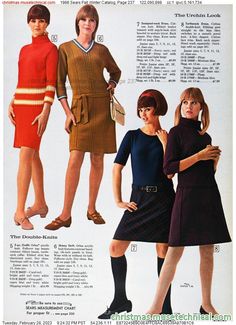 70s Wardrobe, 1966 Fashion, Vintage Capsule Wardrobe, 1960s Women, Fashion Brand Company, Vintage Attire