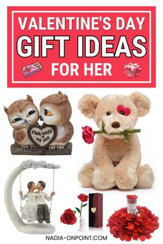 Trendy Gift Guides and Ideas! Looking for Valentine's gift for her romantic? Here are some of the best valentines gift for wife or girlfriend! Make sure her day is special! 1st Valentines day gifts for her | Valentine's day gifts for her amazon | Personalized valentines day gifts for her | Gifts for her on valentines day. #valentine #her #women #wife #girlfriend