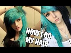 How I Do My Emo/Scene Hair | Alex Dorame Emo Haircuts For Girls, Brown Scene Hair, Blonde Scene Hair, Scene Hair Long, Scene Hair Tutorial, Scene Hair Bangs, Scene Girl Hair, Black Scene Hair, Scene Hair Colors