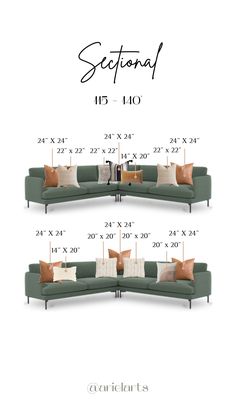 Sofa pillow sizes Sofa Cushions Arrangement, Sectional Couch Layout, Cushion Arrangement, Design Hacks, Pillow Sizes, Throw Pillows Living Room, Interior Design Guide