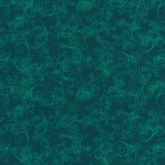 a dark green background with swirls and dots on the bottom, which is very similar to