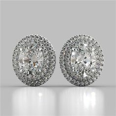 5CTProngSetOvalDoubleHaloDiamondStudEarring,WhiteGoldWebringyouthewidestarrayofjewelrythatwillbowlyouover.Explorethewidestcollectionofstylish,trendy,traditionalfashionJewelleryformenandwomeninexcellentqualitytosuitanyoccasion.Thereisoneovaldiamondinthecenterofapproximately1.00carats&approximately1.50caratssmallerrounddiamondsonthesideineachearring.Naturalearth-mineddiamonds.SpecificationsMetalName:14KWhite Diamond Earrings Studs Round, Gold Diamond Earrings Studs, White Gold Studs, Halo Earrings, Halo Earrings Studs, Double Halo, Round Diamond Engagement Rings, White Gold Diamond Rings, Diamond Stud