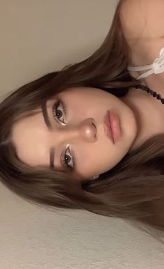 Nature Aesthetic Makeup, Cute Basic Eyeshadow Looks, Cute Cottage Core Makeup, Soft And Natural Makeup, Just Woke Up Makeup Look, Natural Makeup No Eyeliner, Pretty Soft Makeup, Cute Makeup Inspo Natural, Makeup Inspo Aesthetic Natural