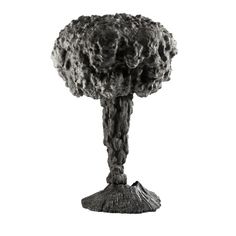 A veritable objet d'art, this floor lamp is an enthralling recreation of the 79 A.D. eruption of Vesuvius volcano as described by Pliny the Elder in his Naturalis Historia. A warm glow radiates from the cloud-like peak that, fashioned of a mix of volcanic ash ash, pumice, and resin, rests on a basalt stone base further underlining the design's evocative allure. An exceptional collectors piece for history and art lovers. Vesuvius Volcano, Waterfall Chandelier, Pliny The Elder, Basalt Stone, Large Floor Lamp, Volcanic Ash, Wallpaper Walls Decor, Candleholder Centerpieces, Tabletop Accessories