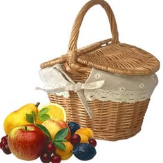 an image of a basket with fruit in it