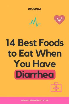 When you develop diarrhea, it is sometimes difficult to know which foods you should eat or stay away from.This articles looks at the best foods for diarrhea Keto Diet Side Effects, Newborn Feeding, Stomach Problems, Upset Stomach, Good Foods To Eat, Healthy Routine, Healthy Diet Plans, Good Health Tips