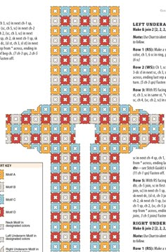 the cross is made up of many different colors