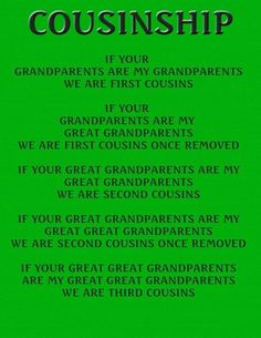 a green poster with the words,'congratulations to my grandparents if your grandparents are first co