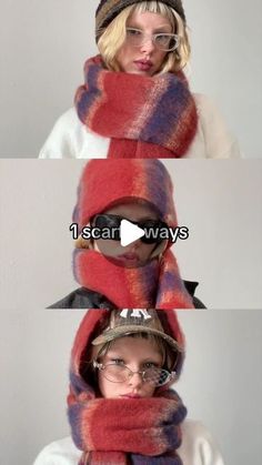 Cider on Instagram: "styling 1 scarf 3 ways 🧣 which one is your fav?" Tie Scarf On Head, Diy Scarf, Tie Scarf, College Outfits, Head Scarf, Cider