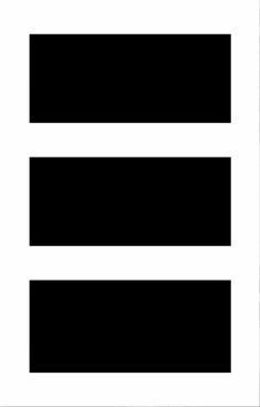 the letter e is made up of three horizontal lines