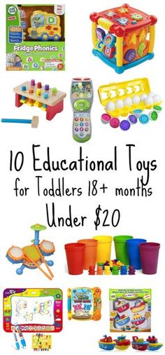 Budget Gifts | Gifts under $20 | Toddler GIfts | Kids Gifts | Holiday Gift Ideas for babies | 18 months old | Christmas Guide #giftideas #toddlergiftideas #stemtoddlertoys #stemtoys #budgettoddlergifts #giftsunder15 #educationaltoddlertoys #toddlertoys Budget Gifts, Organization Xiii, Best Educational Toys, Educational Toys For Toddlers, Toys For Toddlers, Budget Gift, Christmas Guide, Toddler Snacks