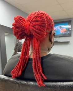 Hair Bow Hairstyle, Loc Twist, Dreadlocks Hair Care, Natural Hair Salon, Beautiful Dreadlocks, Short Locs Hairstyles, Dreadlock Style, Dreadlock Styles, Dyed Hair Inspiration