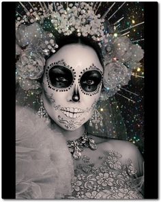 Shine Costume, Muertos Makeup, Make Up Gold