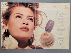 1992 Magazine Advertisement Page Loreal Lightnesse Light Natural Makeup Ad | eBay 1990s Makeup, 1980s Makeup And Hair, Loreal Revitalift, Nostalgic Beauty, Vintage Makeup Ads, Beauty Ads, Beauty Advertising, Makeup Ads, 90s Makeup