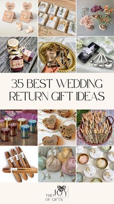 the 25 best wedding return gift ideas