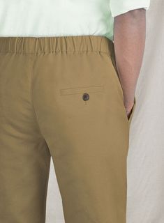 Everyone has cotton pants, but these pants still seem to get a bad rap. Our Easy Pants Tan Cotton Canvas are cut from soft 99% cotton and 1% lycra, promoting a good amount of breathability and custom fit with an adjustable drawstring waistband. It all adds up to make for less wispy, more functional summer pants. 
 
 Our pants are a versatile companion for all occasions. 
 
 Look Includes  Elastic Waistband  Zip fly With Button Closure  Internal Drawstring  Two Welted Back Pockets   
 You can cha Summer Pants, Cotton Pants, Drawstring Waistband, A Bad, Custom Fit, Cotton Canvas, Rap, Elastic, Canvas