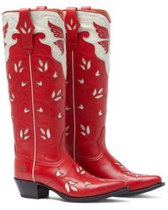 Tall Western Boots, Red Cowgirl Boots, Tall Western Boot, Red Leather Boots, Womens Cowgirl Boots, Boot Barn, Hiking Boots Women, Red Boots, Heel Caps