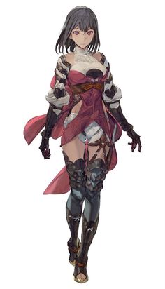 Arte Fantasy, 판타지 아트, Female Character Design, Fantasy Artwork, Character Outfits