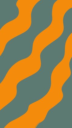 an orange and gray wavy pattern