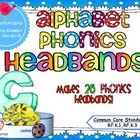 alphabet phonics headbands for ages 2 - 5 with cd and book