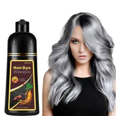 PRICES MAY VARY. Instant Silver Hair Color Shampoo: Are you boring with uneven & dull hair color? Fvquhvo hair dye shampoo is your best solution now.No need to mix in advance and hassle-free to dye hair at home,create you vibrant & gogerous silver hair color in minutes,makes you everyday a great hair day. Easy to Use at Home:No bowl or brush, no need mixing in advance ! Just put on gloves, and apply purple hair dye on DRY hair, hold silver hair shampoo on 10- 15 minutes,then rinse it.You can hav Silver Gray Hair Color, Blond Cenușiu, Silver Hair Shampoo, Ash Gray Hair Color, Silver Gray Hair, Ash Grey Hair, Grey Hair Color Silver, Honey Hair Mask, Gray Hair Color