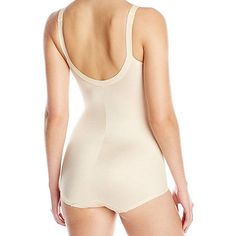 This light body shaper is a four-way every way soft stretch fabric for ultimate comfort. Flat nylon soft cup construction for smooth comfortable fit. This body briefer is made of silky smooth fabric for a slim look with no lines. Adjustable cotton crotch closure. Features: Lace Trim, Lace, BreathableConcerns: Tummy Solutions, Waist, Rear Solutions, All OverSupport: Light SupportFiber Content: 85% Nylon, 15% SpandexFabric Description: ElastaneCare: Machine Wash, Line DryCountry of Origin: Made in US Compressive Beige Shapewear With Built-in Bra, Beige Full Coverage Bodysuit With Built-in Bra, Beige Full Coverage Shapewear With Medium Bust Support, Versatile Fitted Smoothing Shapewear, Versatile Fitted Shapewear With Smoothing Details, Solid Shapewear With Moderate Back Coverage, Supportive Smoothing Beige Shapewear, Beige Compressive Shapewear With Built-in Bra, Supportive Beige Smoothing Shapewear