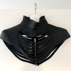 New Gelareh Design Obsidian Leather Shoulder Piece, Burning Man Costume Shoulder Piece, Burning Man Costume, Burning Man Outfits, Design Accessories, Burning Man, Goth Fashion, Dance Costumes, Women Accessories, My Style