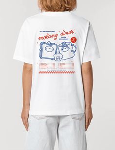 Restaurant Tshirt Designs, Diner Design, Shirt Concept, Cute Merch, Retro Shirt Design, Restaurant Vintage, Vintage Diner