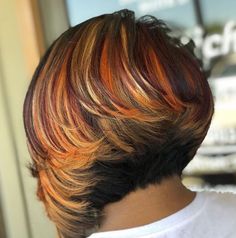 Fall Color Quick Weave Bob, Color Quick Weave, Color Bob, Quick Weave Bob, Future Hairstyles, Color For Black Hair, Shaved Hair Designs, Short Bobs