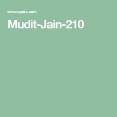 a green background with the words mudit - jan - 2010 written in white on it