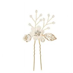 Bridal Wedding Hair Pins Combs Clips can make you more charming and define your unique beauty  Tips:For safe, please do not touch eyes.  1 PCS Bridal Wedding Hair Pins Combs Clips  Specification:  Material:Premium Alloy&Rhinestones&Pearls&petal shaped cloth  Package:1 PCS Bridal Wedding Hair Pins Combs Clips  Size:As the pictures showed.  Color: As the pictures showed.  Note:  Manual measurement, please allow slight errors on size.  The colors may exist slight difference due to different screens Gold Wedding Hair Accessories, Wedding Hair Pins Crystal, Gold Hair Accessories Wedding, Flower Wedding Hair, Hair Comb Clips, Pearl Hair Combs, Gold Headpiece, Bridal Wedding Hair, Wedding Party Supplies