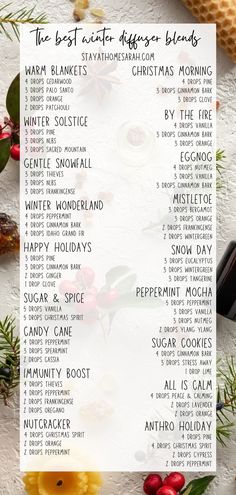 Winter Diffuser Blends, Best Smelling Essential Oils, Candle Scents Recipes, Fragrance Oil Blends, Essential Oil Diffuser Blends Recipes, Essential Oils Guide, Essential Oil Diffuser Recipes, Home Smell, Oil Diffuser Recipes