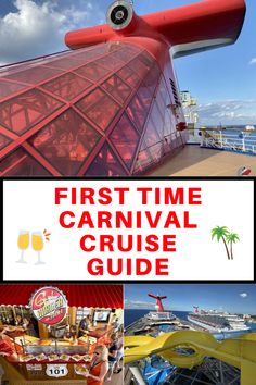 the first time carnival cruise guide is here and it's all in one place