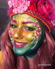 Neon Makeup, Carnival Face Paint, Make Up, Neon, Festival, Paint, Makeup