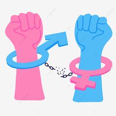 two hands chained to each other with chains on them, one holding the other's fist