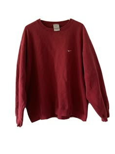 Aged to perfection! Pilling on fabric along with wear and wear. Sold as is. Pit to pit- 27” Shoulder to sleeve- 23 1/2” Length- 28” No returns accepted Dark Red Clothes, Red Pullover Outfit, Maroon Clothes, Grandpa Clothes, Thrift Finds Clothes, Maroon Outfits, Dark Red Sweater, Red Top Outfit, Grunge Sweatshirt