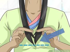 3 Ways to Cut Your Own Hair - wikiHow Diy Hair Trim, Long Hair Trim, Self Haircut