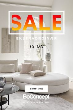 the sale is on at boconcet furniture