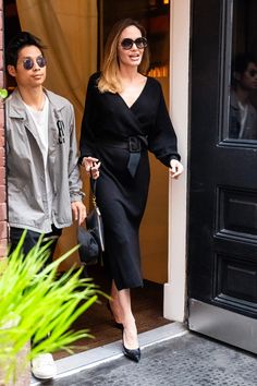 the actress and her daughter are seen leaving their hotel in new york city on may 29,