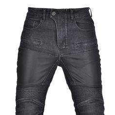 Upgrade your biker style with our Outdoor Motorcycle Stretch Anti-Fall Riding Jeans. Made with high-quality meshed fabric, these jeans offer maximum breathability and comfort while providing a slim fit style. Perfect for your all-season rides, these jeans are a must-have for any motorcycle enthusiast. CE Certified Knee Hip Protective Pads ⇨ The knee and hip pads are detachable and easy to mount. Insert them into their special pockets for added protection on the road. Reinforced Stitching ⇨ The pants feature reinforced stitching in critical areas to strengthen the connected parts. Knee and Lower Back Stretchable Pleats ⇨ The pleats on the lower back and on the knee contribute to the jeans’ stretchiness. Pursue that active lifestyle! Don’t let your pants restrict you from the things you want Leather Motorcycle Gloves, Heated Clothing, Motorcycle Jeans, Riding Jeans, Hip Pads, Biker Pants, Motorcycle Pants, Denim Vests, Motorcycle Vest