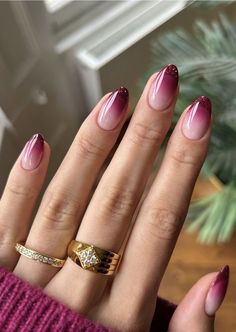 Nails For Roka, Wine Gel Nails Design, Nail Art For Wedding Guest, Sangeet Nails, Birthday Nails Gel Polish, Nails For Saree, 2025 Nail Design Ideas, Desi Nail Art, Burgundy And Pink Nail Designs