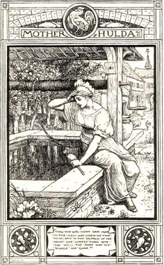 an old drawing of a woman working on a piece of wood with the words mother huda above it