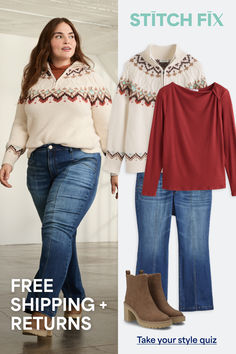 Let Stitch Fix handle your winter wardrobe refresh. Just-for-you looks sent straight to your door in your fit + budget. Free shipping + returns—no subscription required. Christmas Outfits For Women Classy, 333 Project, Soft Girl Outfits Aesthetic, Women Christmas Outfits, Girl Outfits Aesthetic, Christmas Outfits For Women, E Girl Style, Parisian Street Style, Parisian Street